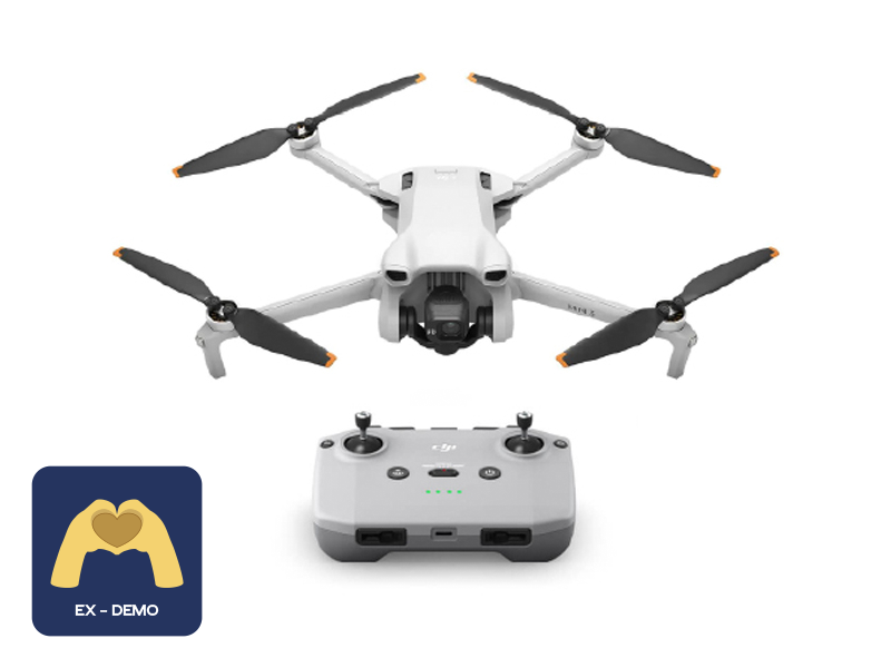 Ex-Demo DJI Mini 3 Fly More Combo Plus (DJI RC)